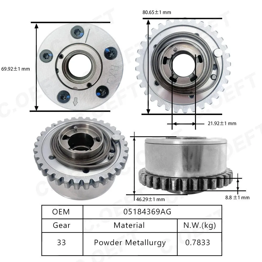 Для Блока регулировки распределительного вала Chrysler 05184369AG 05184369AH