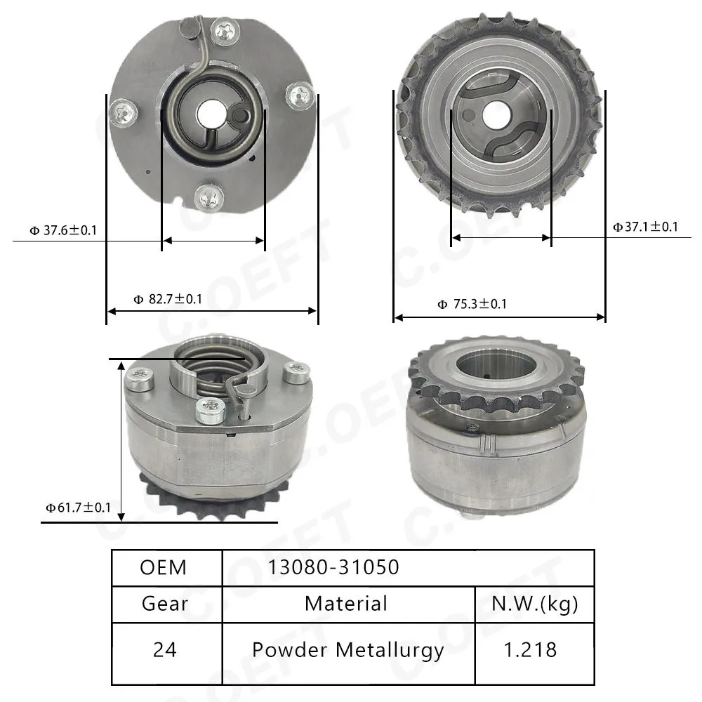 Для TOYOTA LEXUS 2GR 1UR 2UR 3UR Регулируемая передача газораспределения 13080-31050