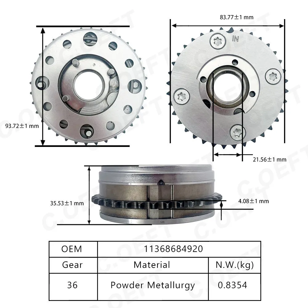 Для BMW B38 B48 B58 VVT Механизм газораспределения 11368684920