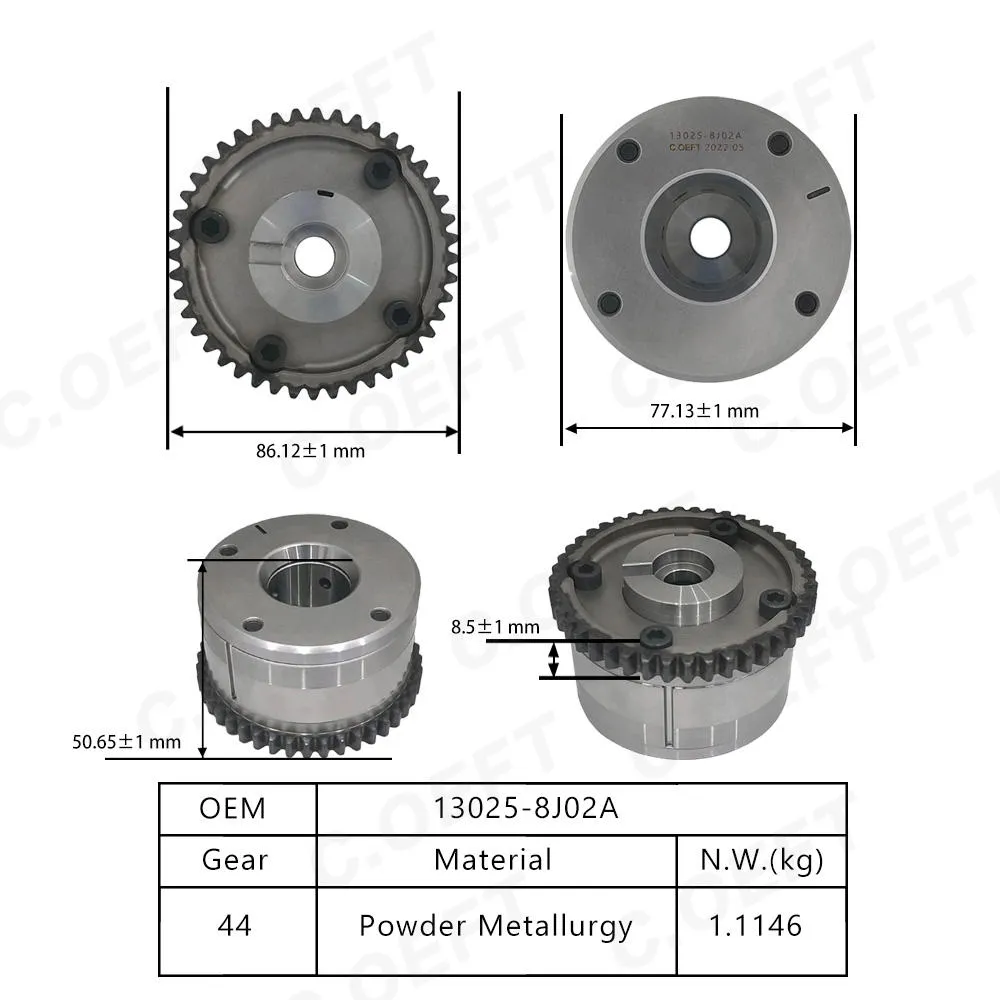 Для NISSAN QR25 2.5 VVT Механизм газораспределения 13025-8J02A