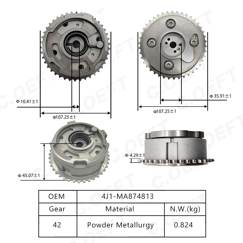 Для блока регулировки распределительного вала Mitsubishi 4J1-MA874813