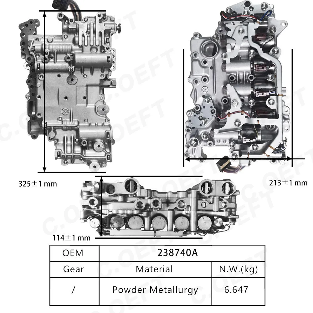 Для коробки передач Mazda корпус клапана в сборе 238740A