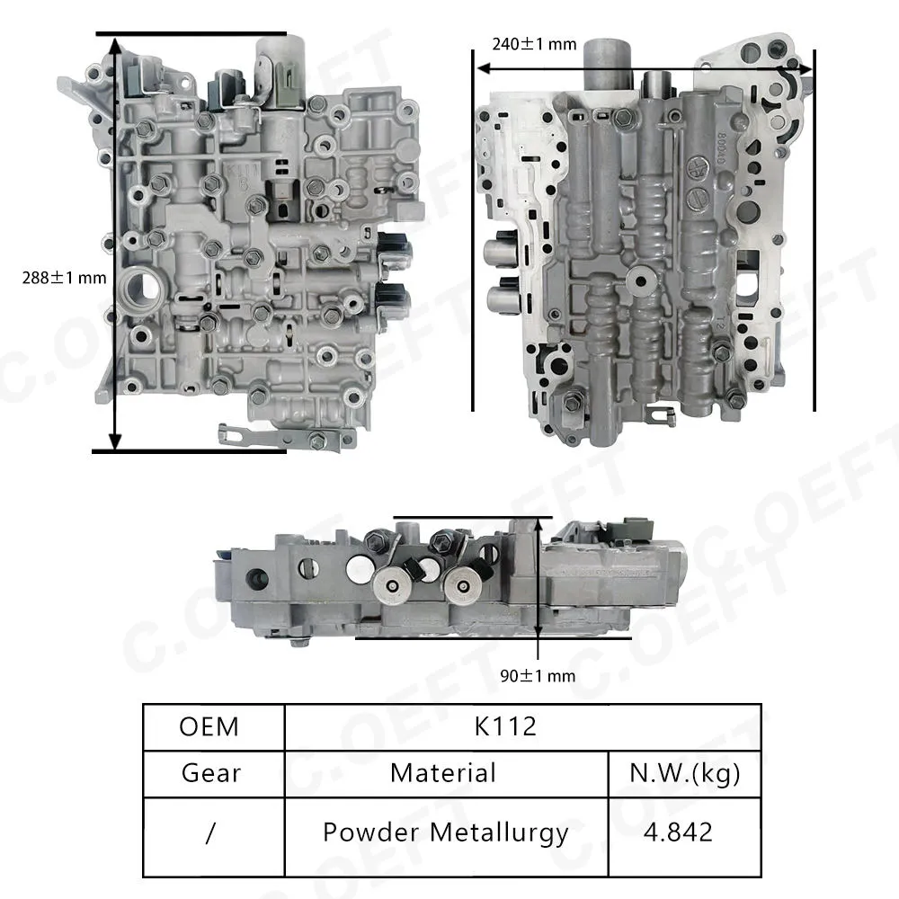 Для Toyota Corolla Корпус клапана коробки передач в сборе K112