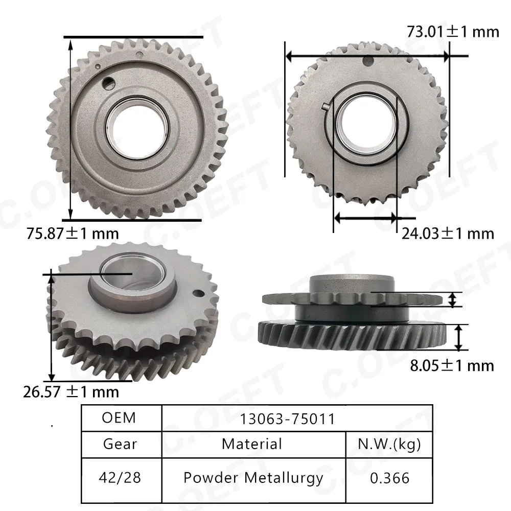 Для Toyota Комплект цепи ГРМ 13063-75011