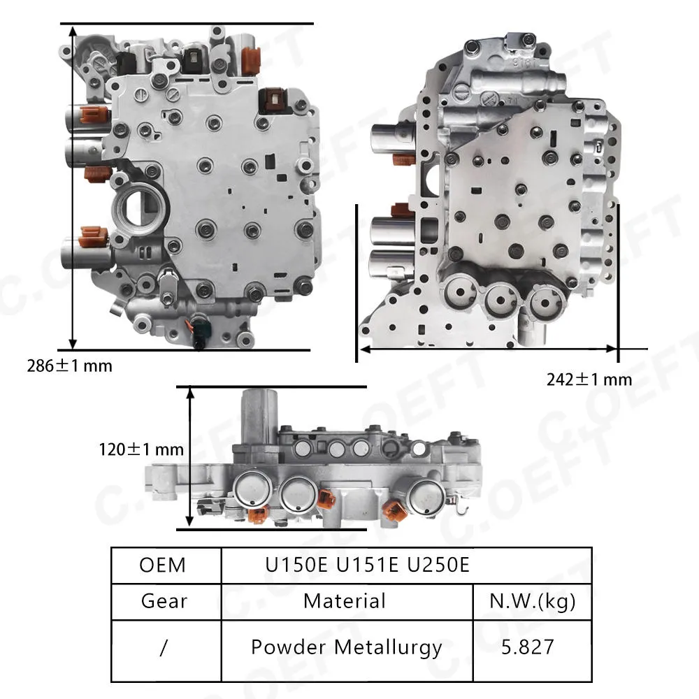 Для Toyota Lexus Корпус клапана коробки передач в сборе U150E U151E U250E