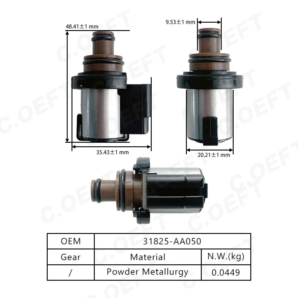 Для соленоида коробки передач Subaru TR580 31825-AA050