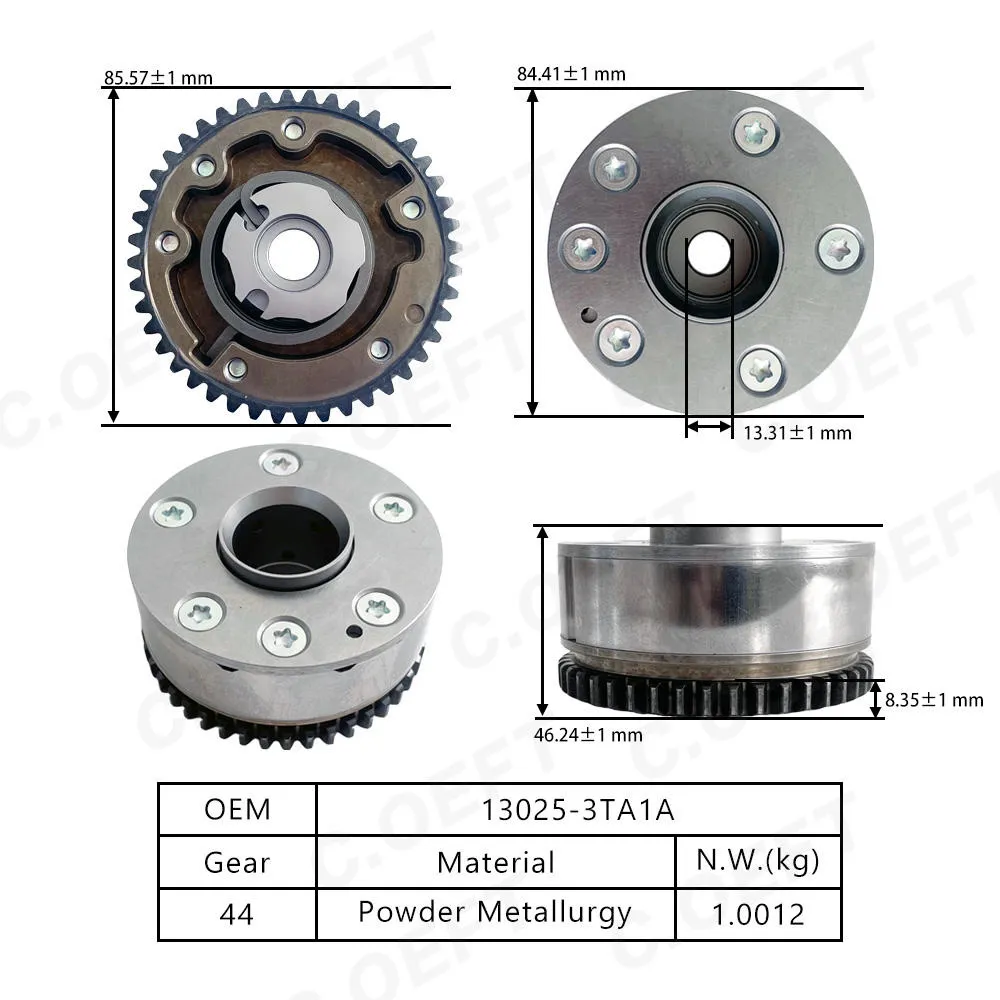 Для Nissan QR25 VVT Механизм газораспределения 13025-3TA1A 13025-3TA0A