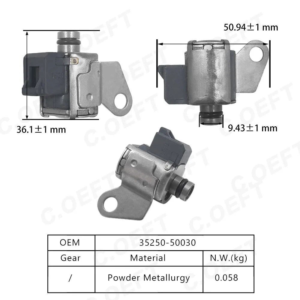 Для электромагнитного клапана коробки передач Toyota 35250-50030