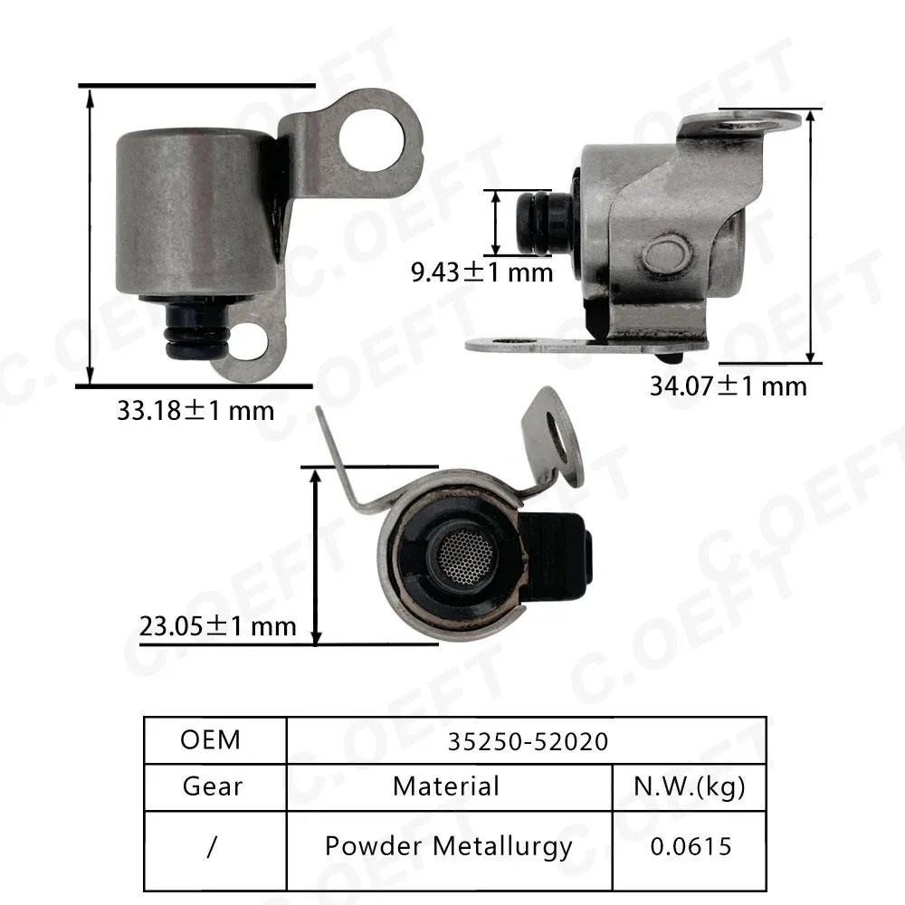 Для электромагнитного клапана коробки передач Toyota 35250-52020