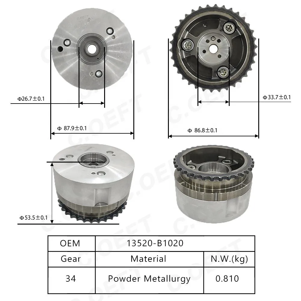 Для Toyota 3SZ VVT Механизм газораспределения 13520-B1020