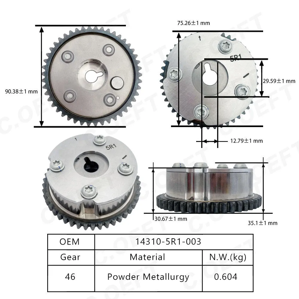 Для Honda L15B 1.5 VVT Механизм газораспределения 14310-5R1-003
