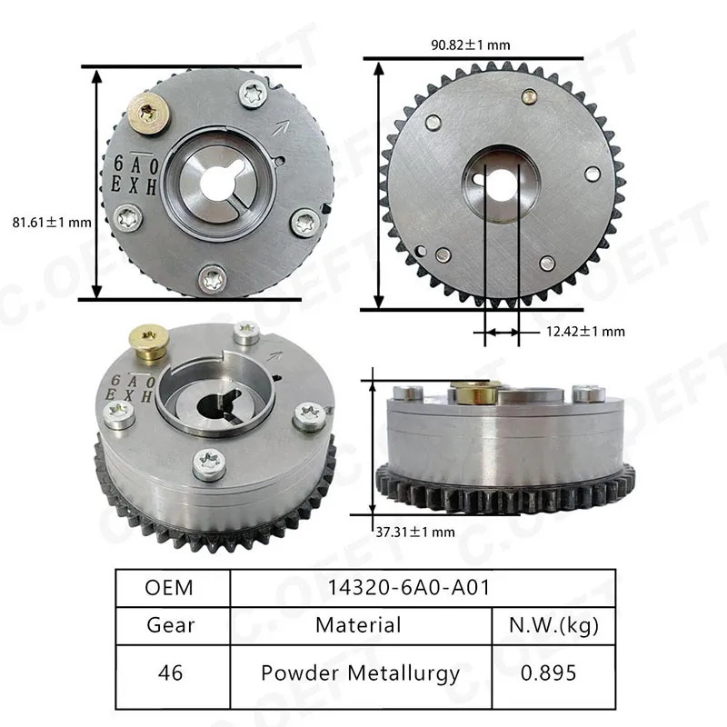 Для Honda 1.5L VVT Газораспределительный механизм (выпускной) 14320-6A0-A01