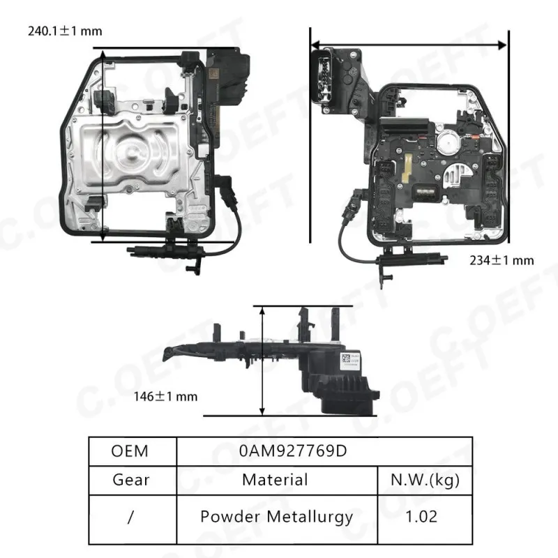 Для блока управления коробкой передач Volkswagen Audi TCU TCM Unit0AM927769D