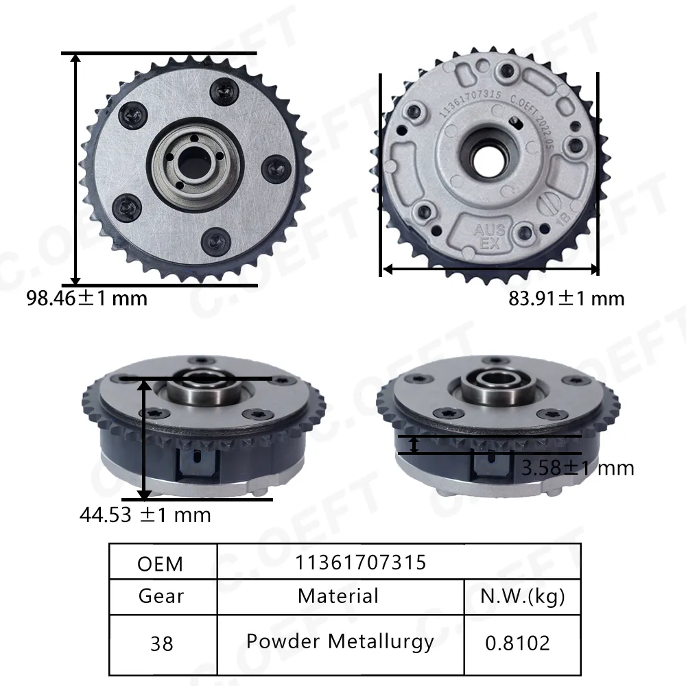 Для BMW N46 VVT Механизм газораспределения 11361707315
