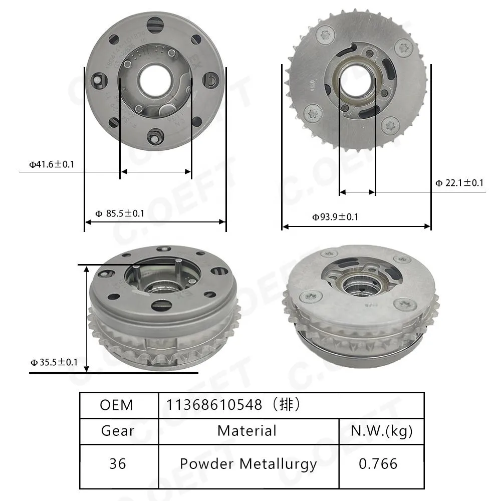 Для BMW B38 B48 VVT Механизм газораспределения 11368610548