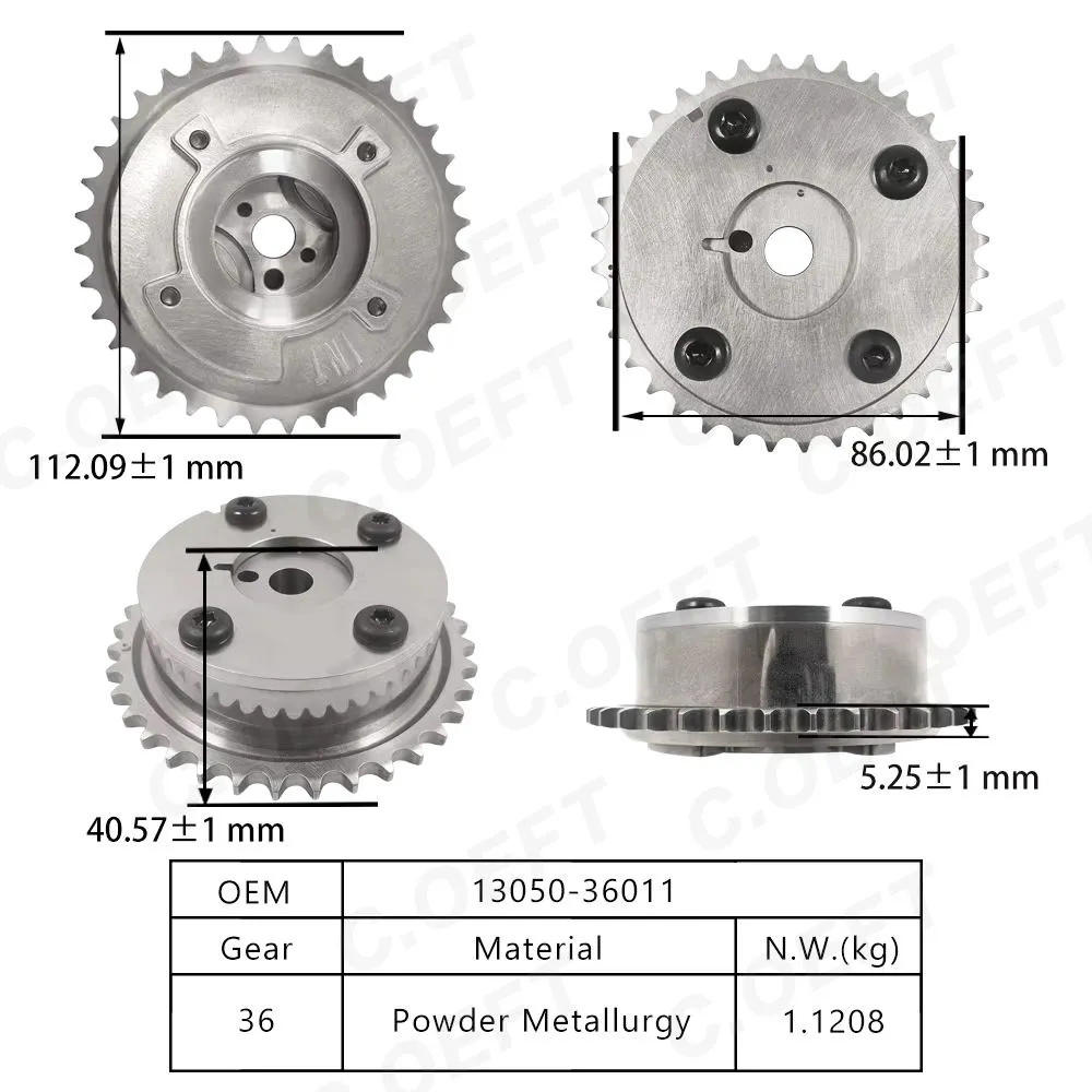 Для Toyota 1AR 2AR VVT Механизм газораспределения 13050-36011