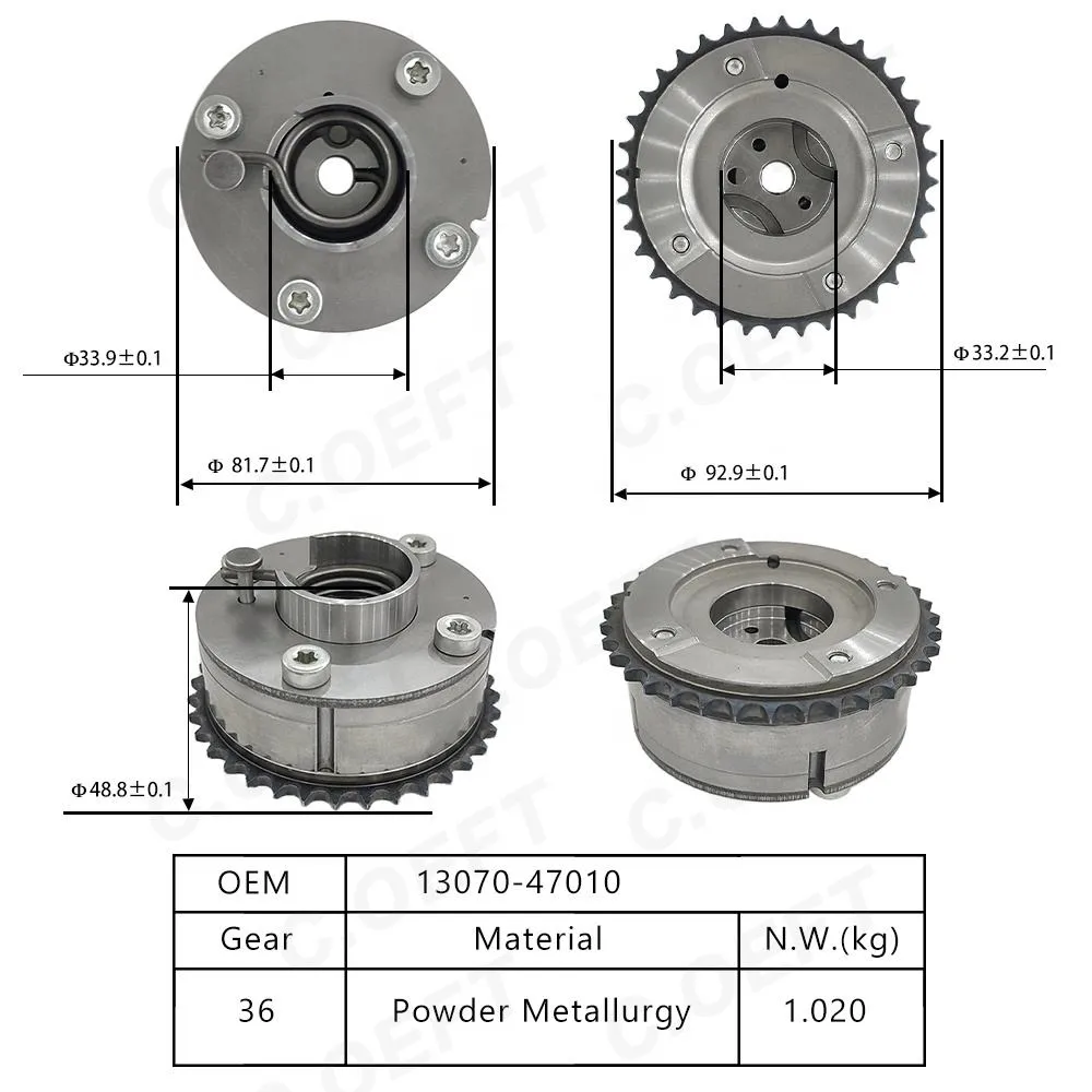 Для Toyota 1NR Механизм регулировки газораспределения 13070-47010