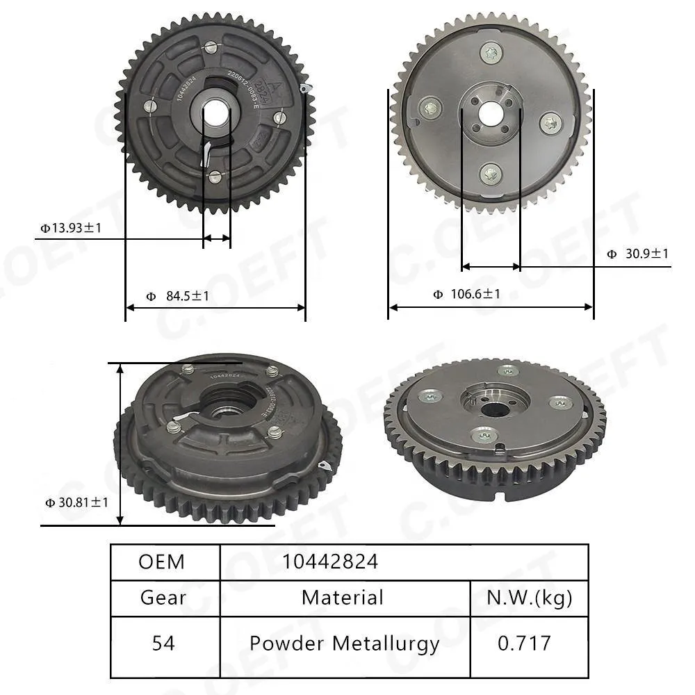 Для SAIC Roewe 15C4 1.5 Регулируемая передача газораспределения 10442824