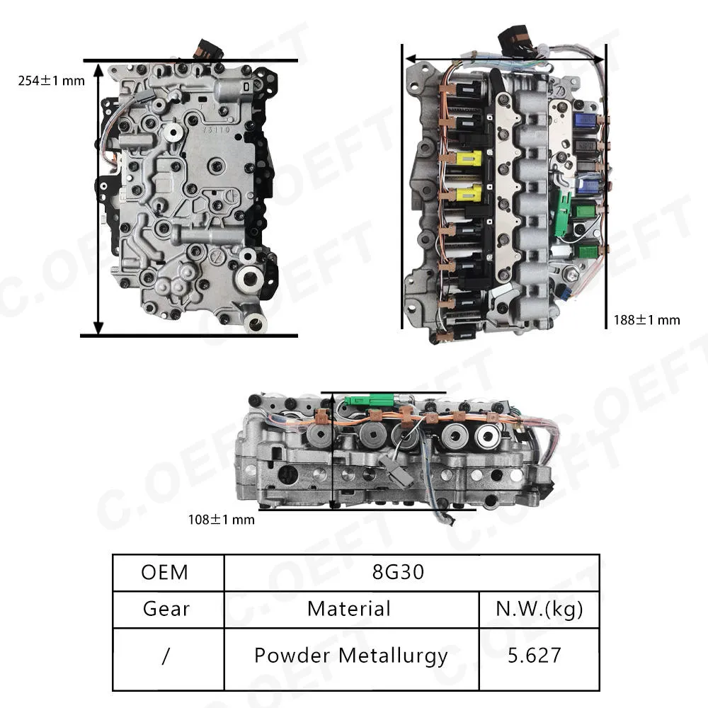 Для корпуса клапана коробки передач Volvo в сборе 8G30