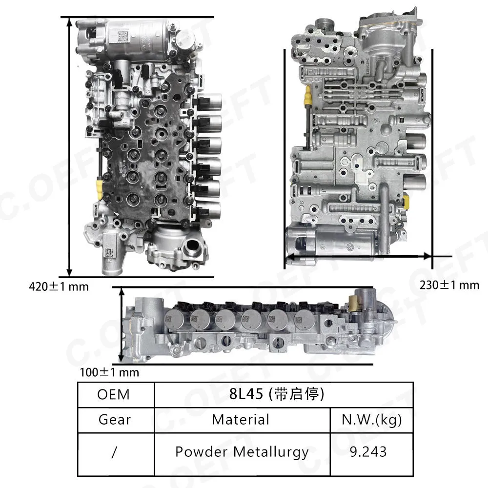 Для коробки передач Cadillac корпус клапана в сборе 8L45