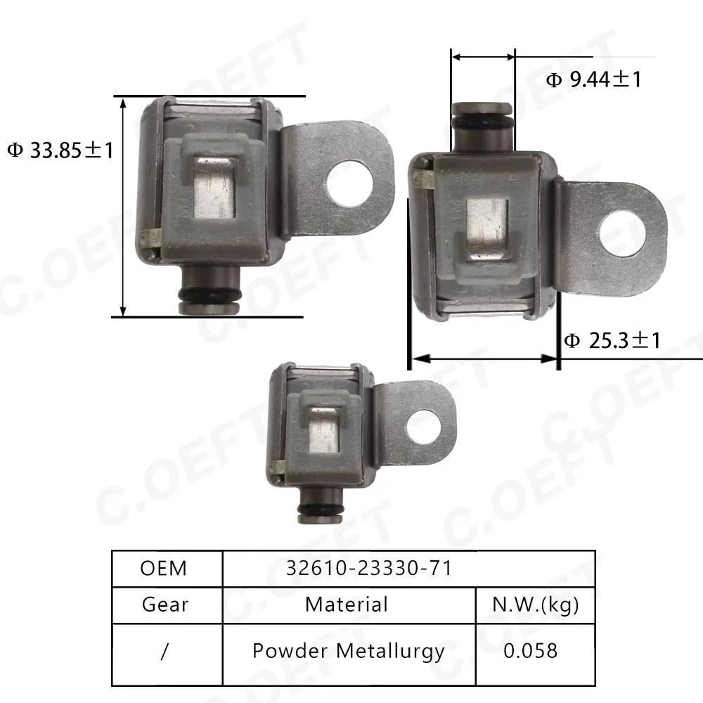 Для трансмиссионного клапана Toyota 32610-23330-71