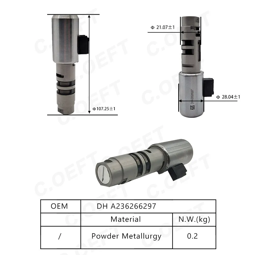 Для электромагнитного клапана коробки передач Dongan 6AT DH A236266297