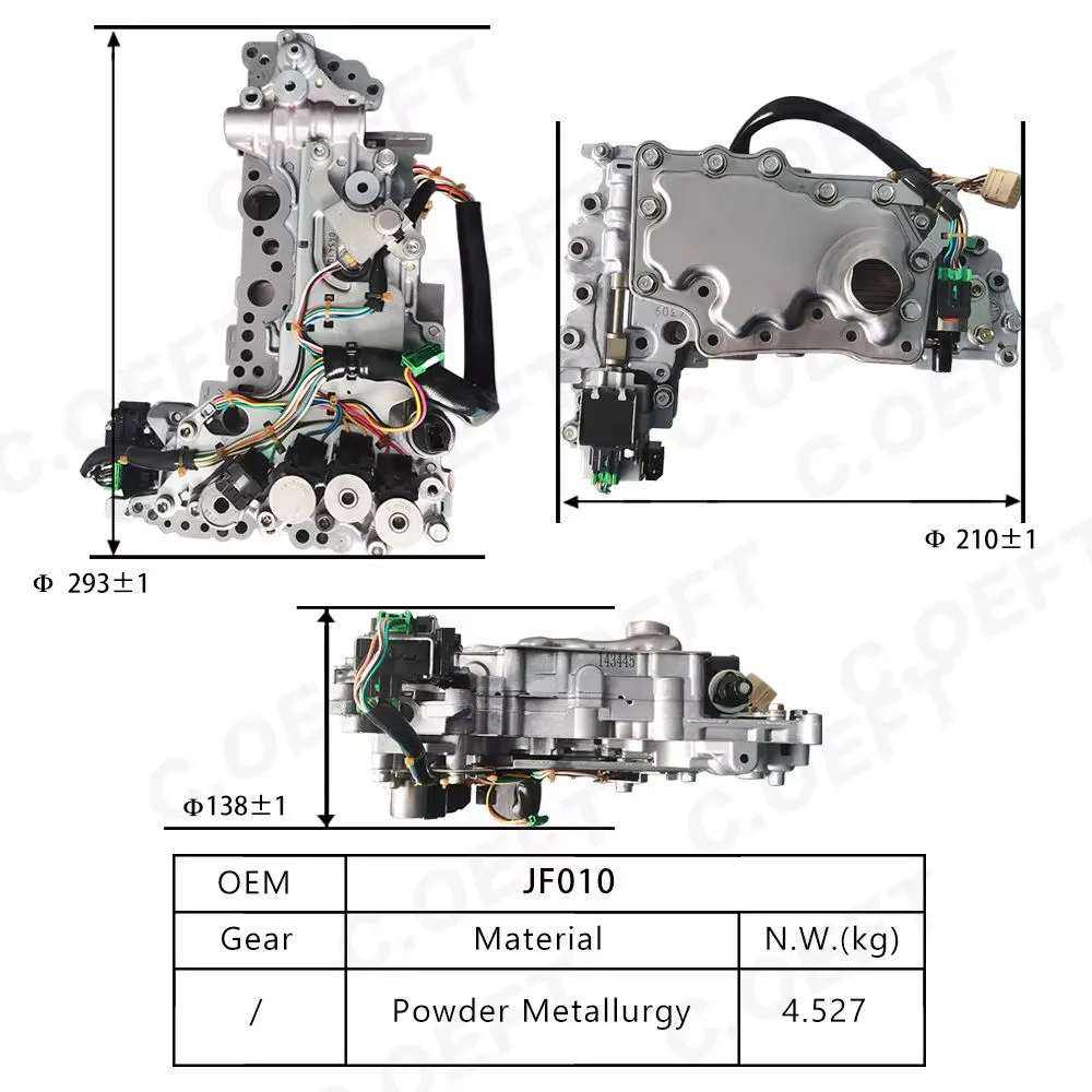 Для Nissan Teana Корпус клапана коробки передач в сборе JF010 JF010E RE0F09A