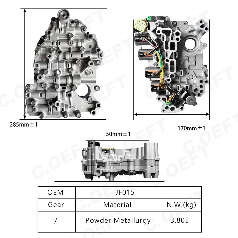 Для корпуса клапана коробки передач Nissan X-Trail в сборе JF015 JF015E