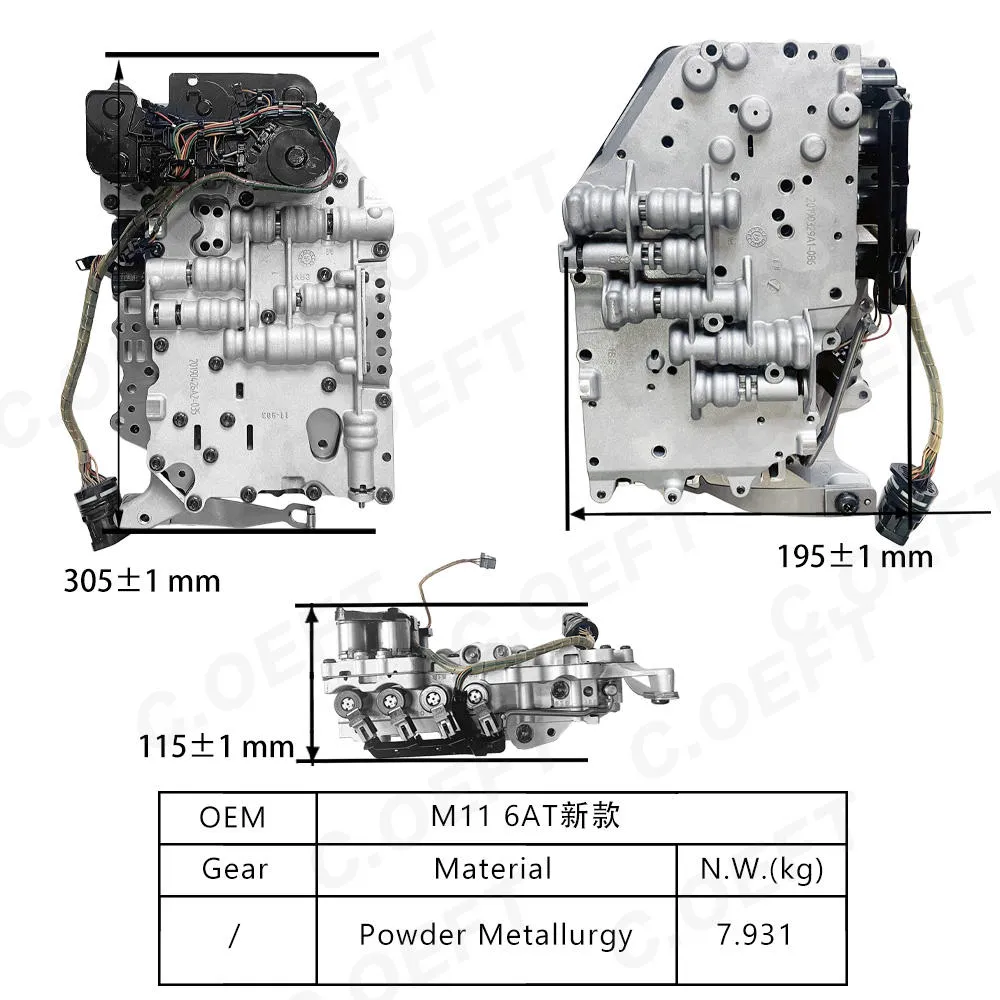 Для Geely M11 Корпус трансмиссионного клапана в сборе 736140 M11 6AT