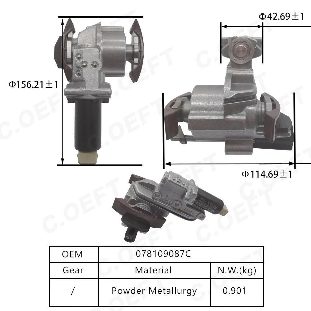 Для Audi Volkswagen Комплект цепи грм Комплект натяжителя цепи ГРМ 078109087C