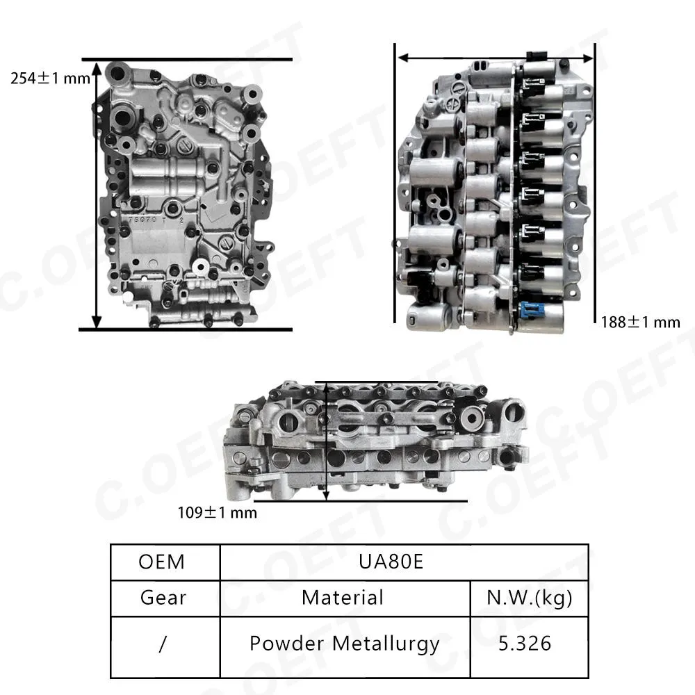 Для Toyota Lexus Корпус клапана коробки передач в сборе UA80E