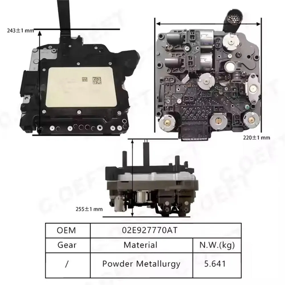 для Volkswagen Audi 02E Блок управления коробкой передач TCU TCM Unit02E927770AT
