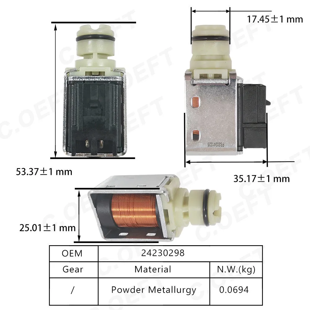 Для электромагнитного клапана коробки передач GM 4L60 4L65 24230298