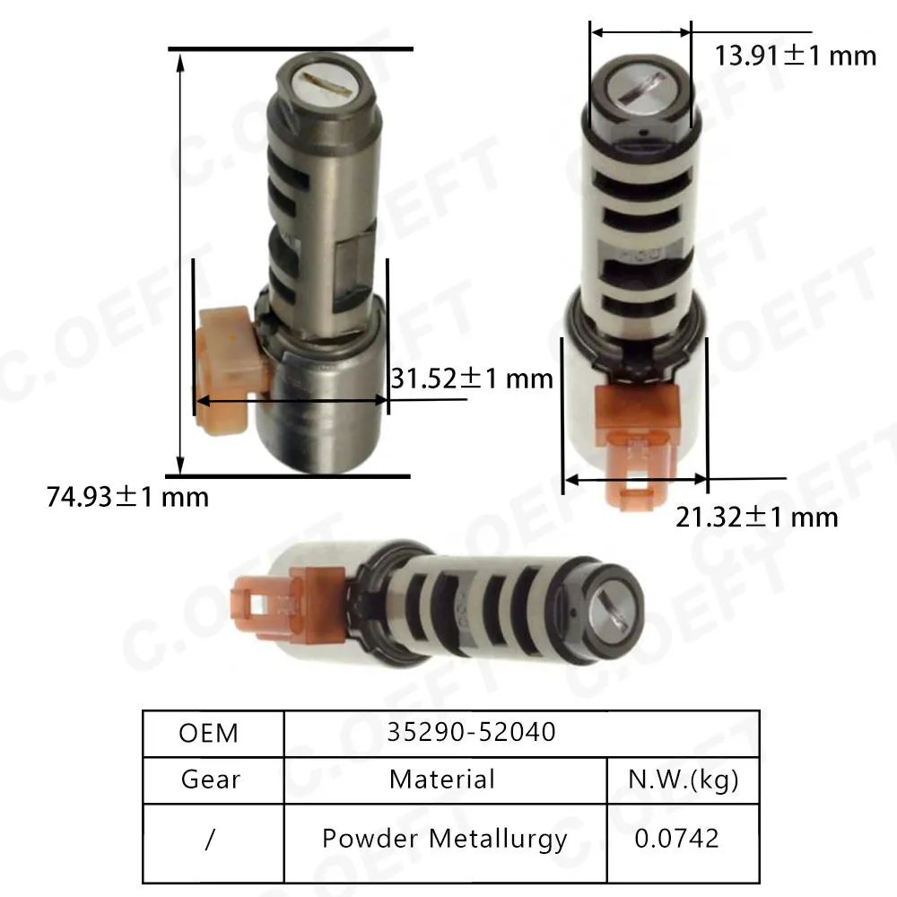 Для Toyota Lexus U340E U341E Клапан коробки передач 35290-52040