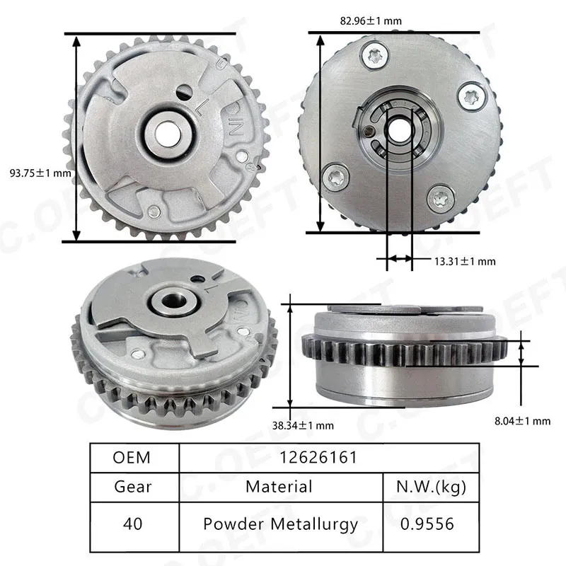 Для Cadillac LNF LP1 LF1 LLT LY7 LH2 LTG 2,0 2,8 3,0 3,6 Редуктор газораспределения VVT 12626161 12672484 12665856