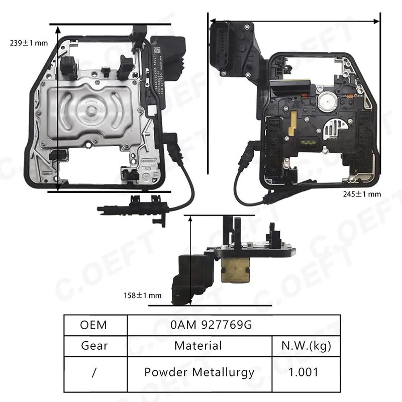 Для Volkswagen Audi Блок управления коробкой передач TCU TCM Unit 0AM 927769G