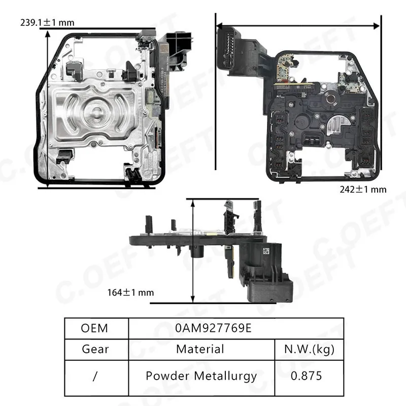 Для Volkswagen Audi LUK Блок управления коробкой передач TCU TCM Unit 0AM927769E