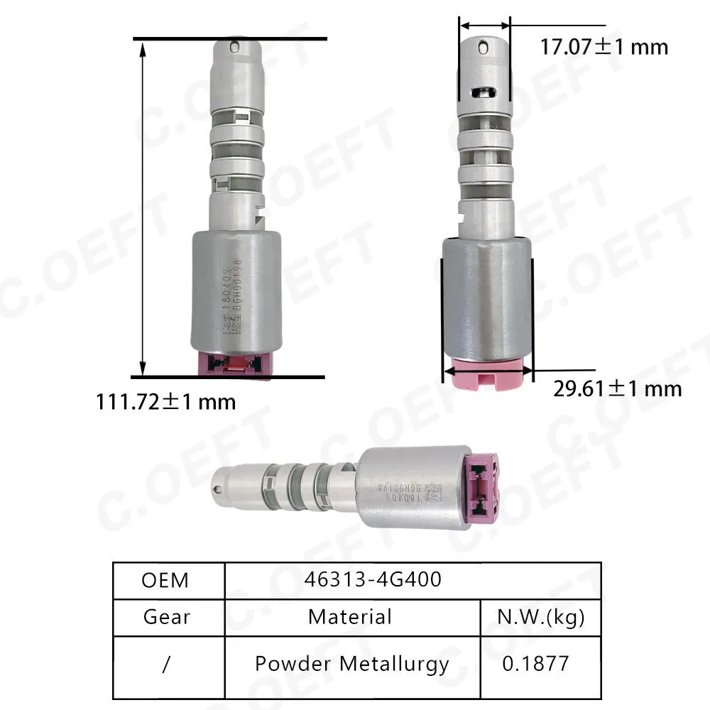 Для электромагнитного клапана коробки передач Hyundai Kia 46313-4G400 463134G400