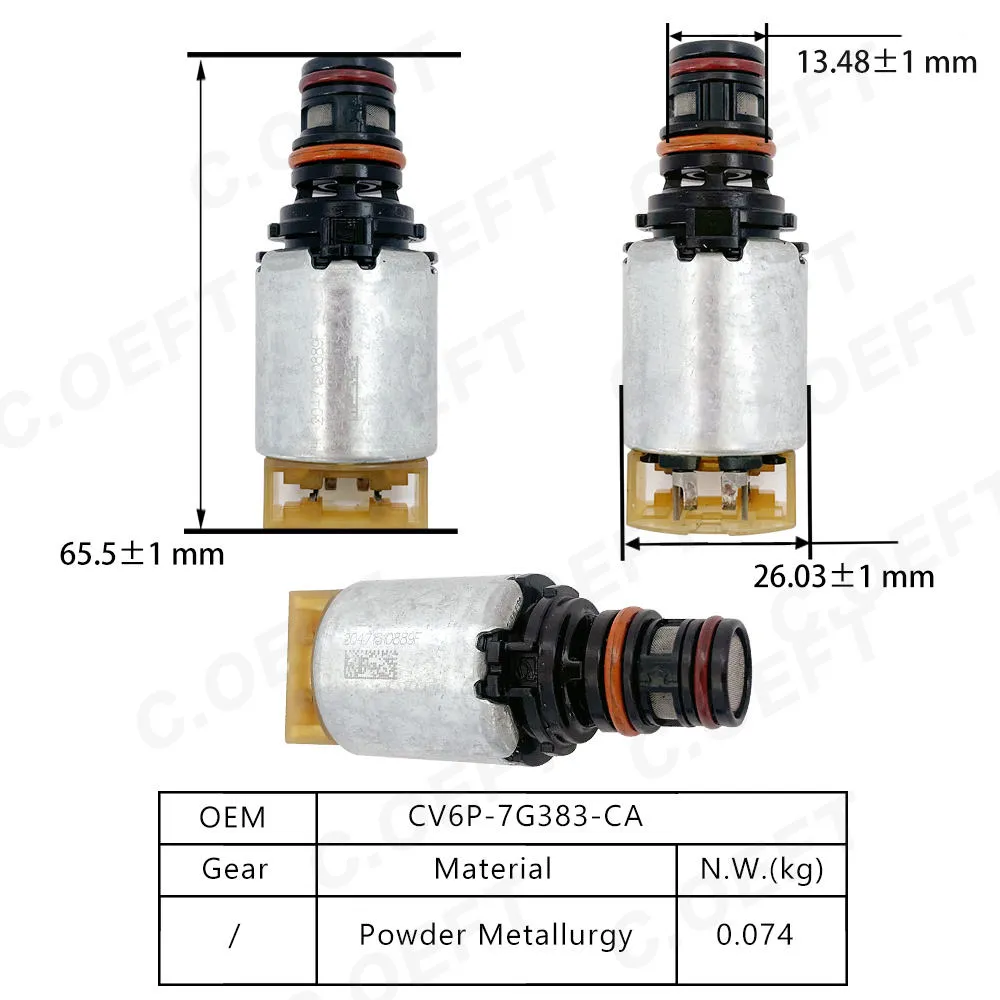 Для соленоида коробки передач Ford CV6P-7G383-CA 6F35