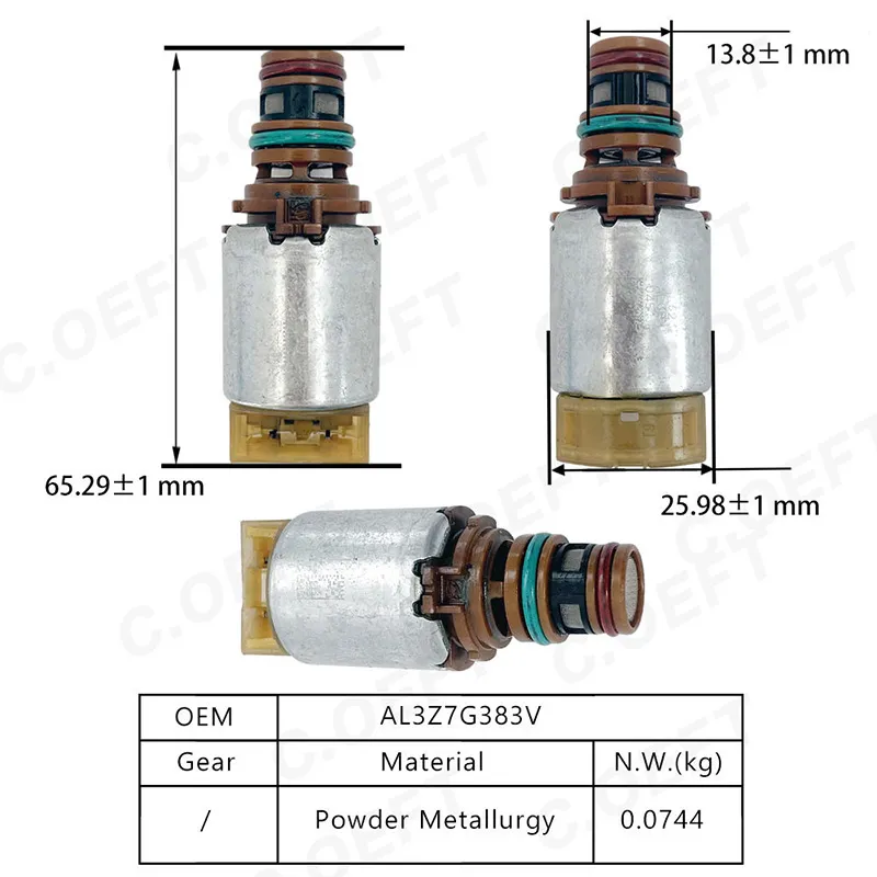 Для соленоида коробки передач Ford AL3Z7G383V