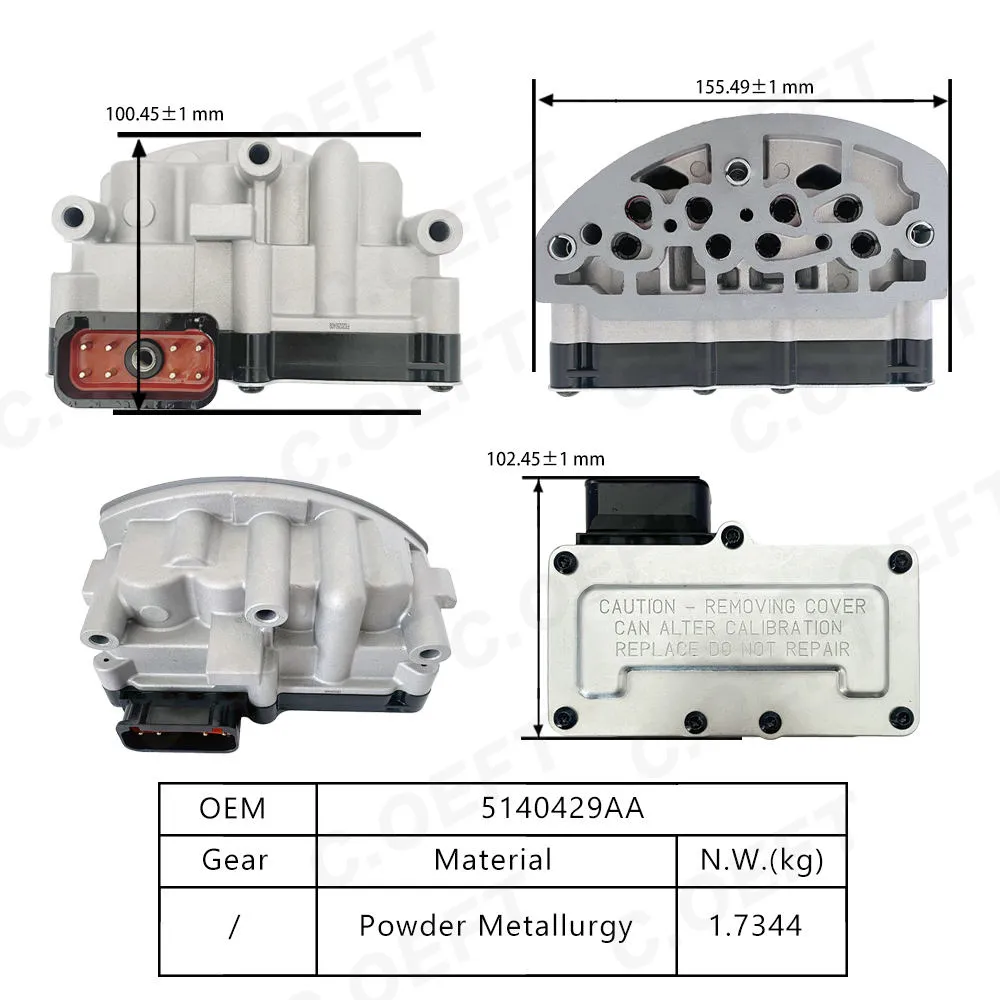Для клапана коробки передач Jeep Dodge Chrysler 5140429AA