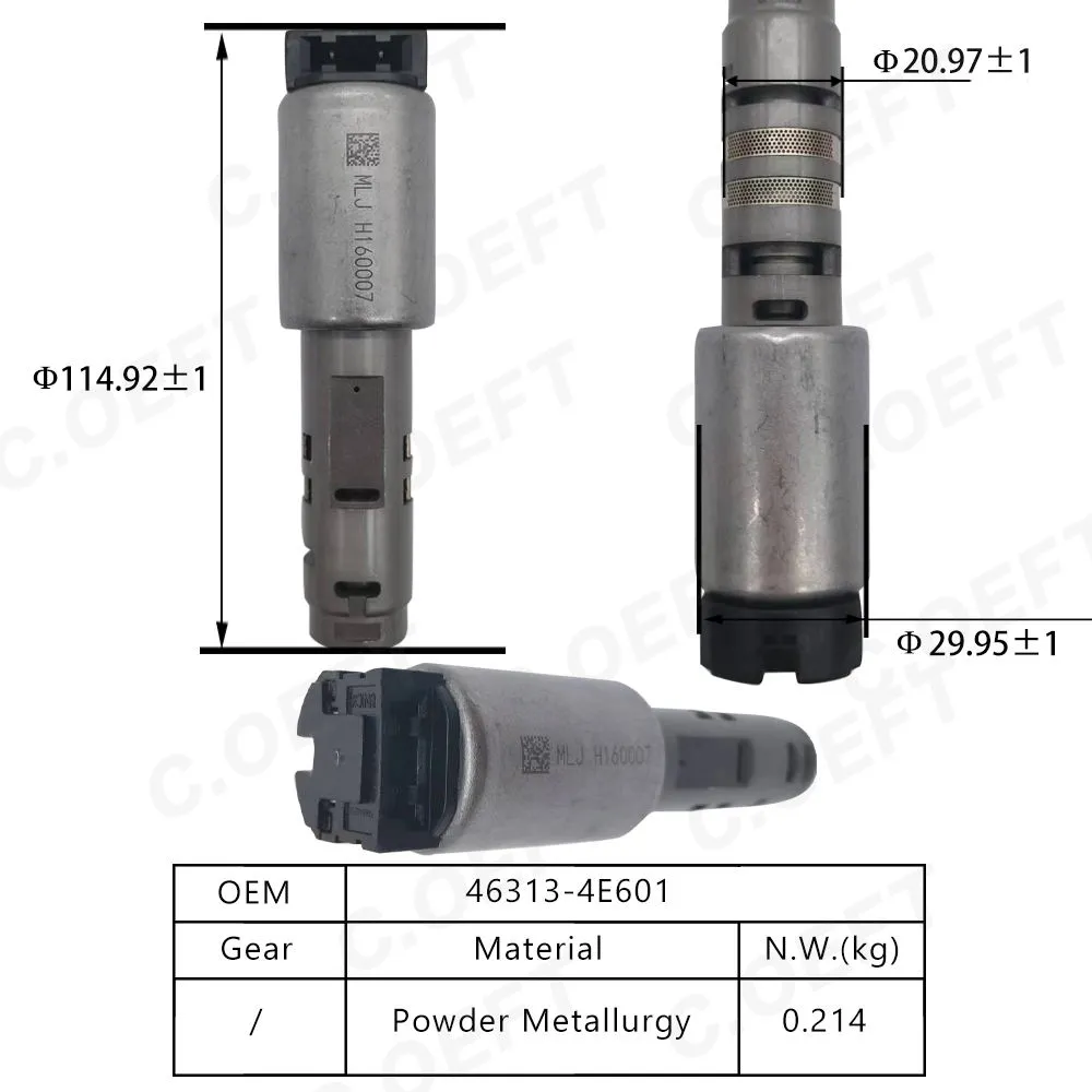 Для трансмиссионного клапана Hyundai Kia 46313-4E601