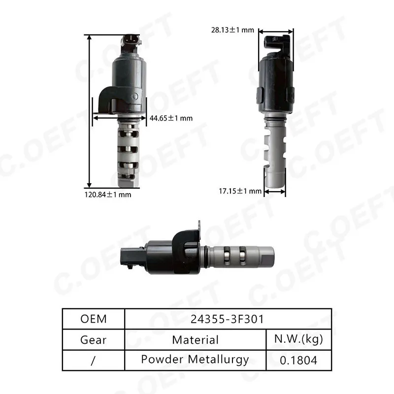 Для Hyundai New Auto Parts Моторное масло с регулировкой фаз газораспределения VVT Solenoid 24355-3F301
