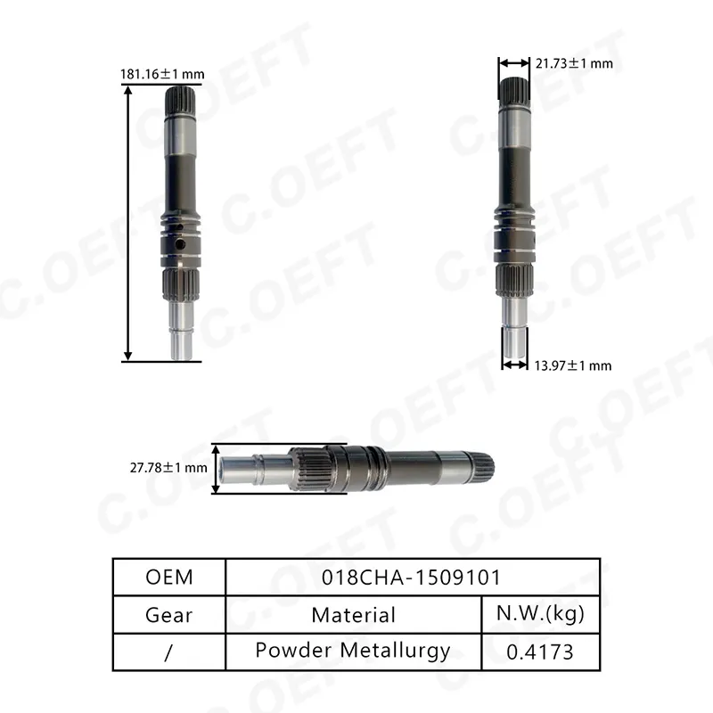 Для входного вала коробки передач Chery 018 018CHA-1509100 018CHA-1509101